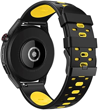 IENYU 22mm Silikonske trake za Sunto 9 Peak na otvorenom Sport Smart Watch Prozračiva za narukvicu za zamjenu Coros Vertix