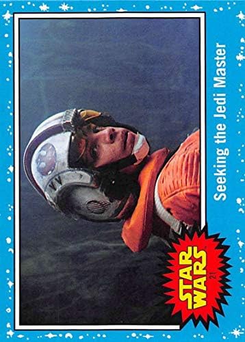 2019 TOPPS STAR WARS Putovanje za uspon Skywalker # 21 Tražim Jedi Master Luke Skywalker trgovačka kartica