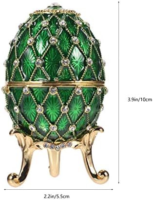 Cabilock u obliku sitnica kutija sa šarkama nakit držač nakita kolekcionarske kutije za figurice Kristali nakit organizator ukrasni