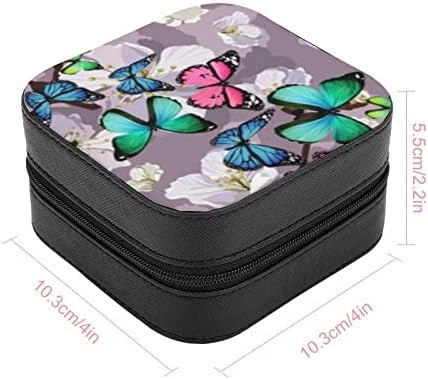 Kutija za nakit Yuzheng Lijepa futrola za putnicu za leptir za ogrlice zazvoni naušnice