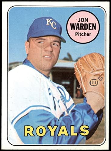 1969 FAPPS # 632 Jon Warden Kansas City Royals Nm Royals