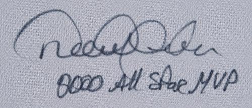 Derek Jeter 2000 All Star MVP potpisao NY Yankees All Star Game Jersey JSA COA - Autographied MLB dresovi