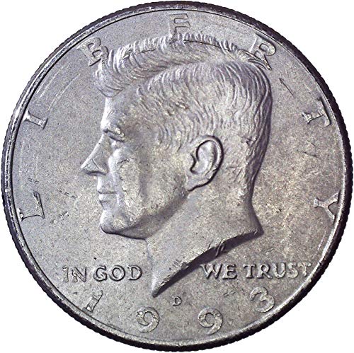 1993 D Kennedy pola dolara 50c veoma dobro
