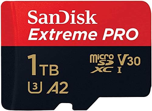 SanDisk 1TB Extreme Pro Klasa 10 Micro SD kartica za Samsung telefon radi sa Galaxy Note 20 Ultra 5G, Note20 Ultra, Note 10+, Note10