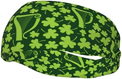 Unisex Workout narukvice zelena Irska Harps Shamrocks multifunkcionalne sportske trenirke Muška traka za glavu