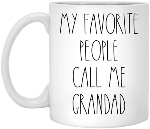 Deda-Moji omiljeni ljudi me zovu Deda šolja za kafu, Deda Rae Dunn inspirisan, Rae Dunn stil, rođendan-Srećan Božić-Dan očeva, Deda