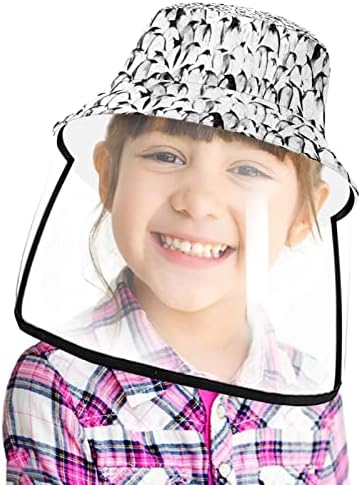 Zaštitni šešir za odrasle sa štitom za lice, ribar šešir protiv sunčane kape, životinja Chiweenie Puppy Dog