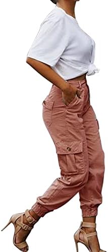 Keusn baggy hlače za žene plus veličine niske padobranske pantalone žene y2k male struk široke noge vrećice