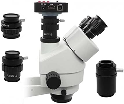 Oprema za mikroskop za odrasle djecu 0,5 X 0,35 X 1x C-Mount Adapter objektiv Trinokularni Stereo mikroskop zamjenska oprema