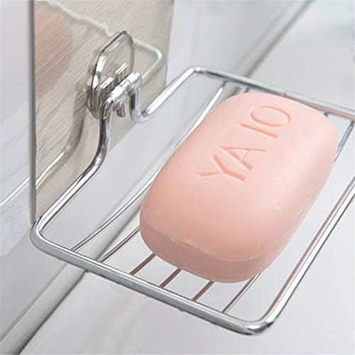 SOFTBATFY čvrsti držač posude za sapun, 2 pakovanja samoljepljivi zidni držač sunđera od sapuna stalak za čuvanje od nerđajućeg čelika za kućni Kuhinjski tuš za kupatilo