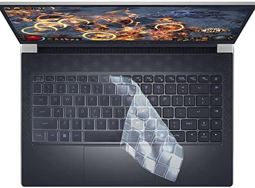 TPU tastatura Cover Skin kompatibilan za 2022 Dell Alienware x14 R1 Gaming Laptop 14 inch, Alienware x14 R1 R2 Gaming Laptop Keybpard skin Accessories