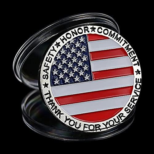 Sjedinjene Američke Države Kolekcionarstvo zastava Zastava Kolekcionarstvo Davanje energije JMProving Lives Američki kovanica Srebrna prigodna kovanica