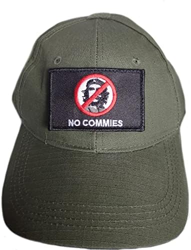 Anti-komunistički/Anti-Che Guevara / no Commies Crni Bejzbol šešir.