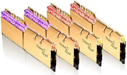 G.SKILL 32GB DDR4 Trident z Royal Gold 3600MHz PC4-28800 CL14 1,45V četveronožni komplet