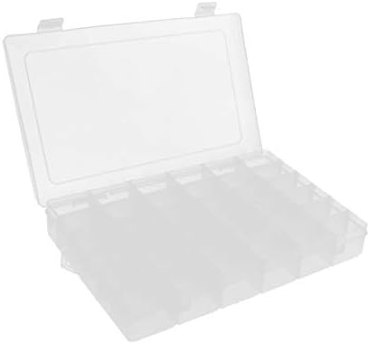 X-Dree Plastika 36 Grid elektronička komponenta za skladištenje prtljažnika DIY kutija (plastična 36 rešetka elektronička komponenta za skladištenje prtljažnika