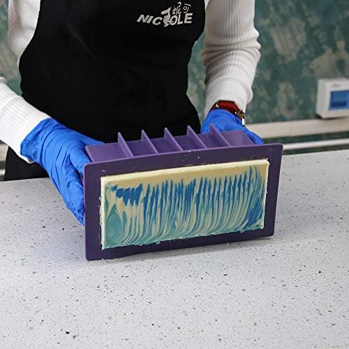 Nicole Silikonski sapun sa akrilnim prapom silikonskim plijesom za izradu sapuna