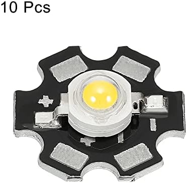 MECCANIXITY COB LED light Chip perle 20mm 3.2-3.4 VDC 3W 280lm 3000-3200K sijalica za uštedu energije za domaću izložbu Spotlight zamjensko pakovanje od 10, toplo bijelo