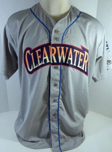 Clearwater Cleshers 61 Igra Polovna siva Jersey DP13517 - Igra Polovni MLB dresovi