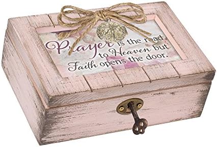 Vikendica Garden Molitva do neba ružičaste ružičaste nevoljene kutije za neverovatne muzičke kutije igra nevjerojatna milost