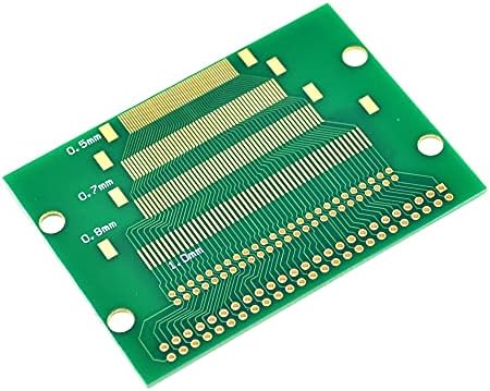 5pcs / torba 50pin Ispitna ploča Stvorite 2.0mm 2,54mm 2 Redovi igle LCM TFT LCD PCB test ploče ploče adaptera