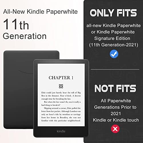 Cobak futrola za Kindle Paperwhite-potpuno nova PU kožna navlaka sa funkcijom Auto Sleep Wake za Kindle Paperwhite Signature Edition i Kindle Paperwhite 11. generacije 2021. objavljena