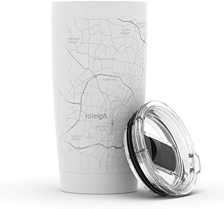 Dobro rečeno ugravirana karta Washingtona DC izolovana čaša za kafu, urezana šolja od nerđajućeg čelika izolovana čaša za gradsku kartu, šolja za putovanja po meri, posuđe za piće na otvorenom