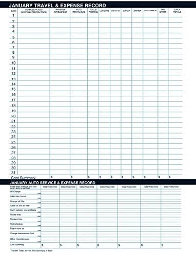 Mjesečni kalendarski planer kuće DoOLITLE 2021-2022, 2 godine, trupac za troškove, 6,9 x 8,75 inča, simulirani crni kožni poklopac