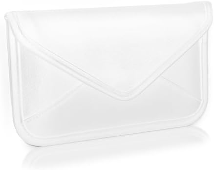 Boxwave futrola za LG Harmony 3 - Elite kožna glasnik torbica, sintetička kožna poklopac koverta za kovertu za LG Harmony 3 - bjelokosti