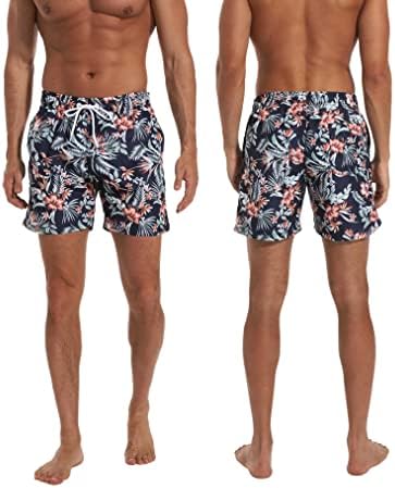 TELALEO 3/2 pakovanja muške kupaće gaćice za brzo sušenje plivačke daske sa mrežastom podstavom 6 Inseam kupaći kostimi na plaži kupaći