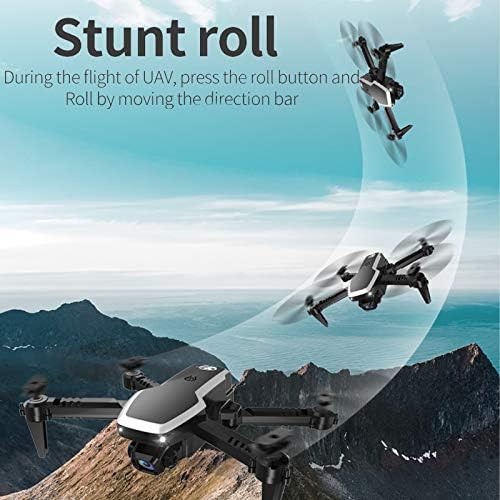 GoolRC CSJ S171 PRO RC Drone sa dvostrukom kamerom, 4K HD WiFi FPV Mini Drone za djecu i odrasle, sklopivi RC Quadcopter sa 3D Flip, bezglavi režim, nadmorsku visinu, torba za skladištenje i 2 baterije