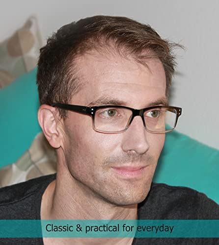 LUR 6 PACKS Klasične naočale za čitanje + 4 pakovanja stilskih naočala za čitanje