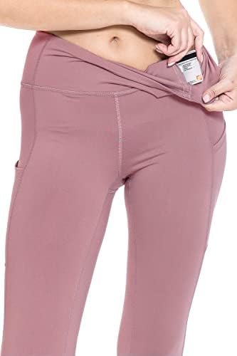 Tajice skladište visokih struka 7/8 gamaše za žene vježbaju joga hlače sa džepovima