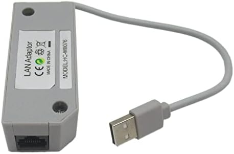 Nghtmre za Nintendo USB Ethernet ožičeni LAN adapter RJ-45 za Wii u Grey
