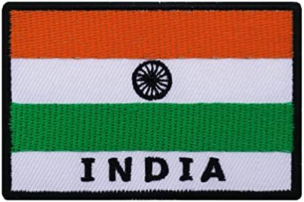 Grafička prašina Indijska zastava vezeno željezo na patch applique ponosan na logotip Logo Grb Crveni križ