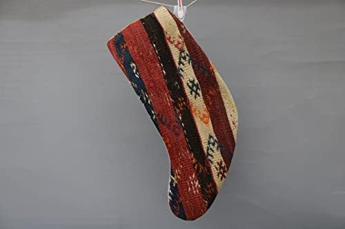 Sarikaya Jastučnica Etnička čarapa, Božićni dekor, Xmas Čarapa, Shaketirana čarapa, Anatolijska kila čarapa, Božićna čarapa, poklon