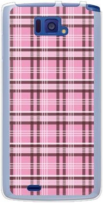 Druga koža zemlja tartan Provjerite ružičastu x smeđe / za medije x n-04e / docOMO DNC04E-TPCL-701-J016
