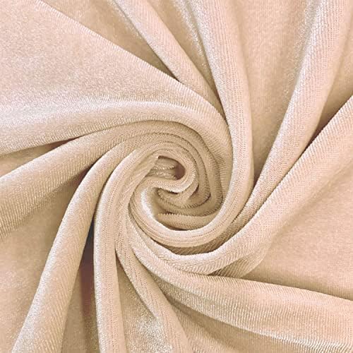 MDS paket od 5 jardi rastezljive baršunaste tkanine za vjenčanice modni zanati Kostimi plesna Odjeća odjeća kućni dekor plišani svileni