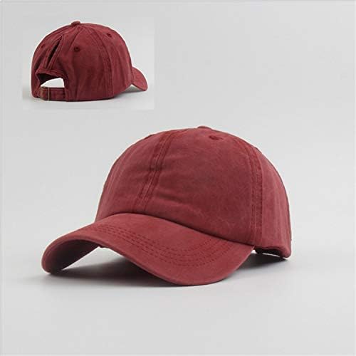 Moda Vintage oprana nevoljena pamučna hat unisex prazan niski profil Denim tata šešir bejzbol kapa klasična ballcap