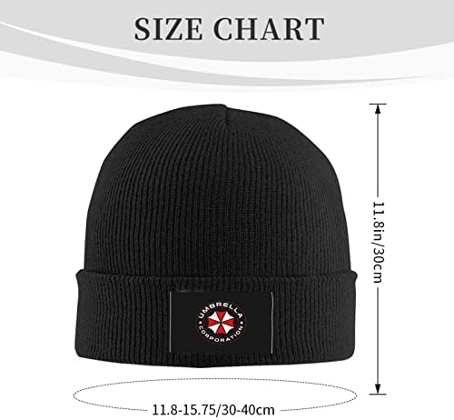 Nuttag Resident Kišobran zli Corp Simbol pletene šešire zimski topli mekani pleteni šeširni ženski ljudi tobogan