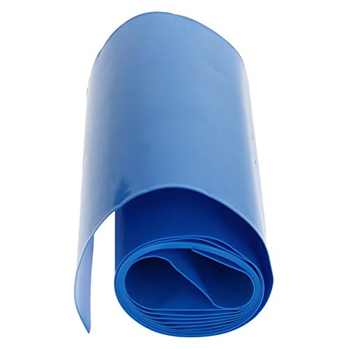 Bettomshin Blue PVC cijevi za cijenu 3,28 Ft Dužina 4,06inch Stan za 2 × 18650 baterija 1pcs