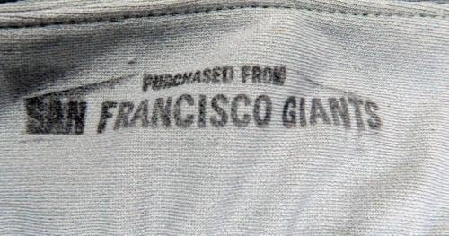 1993 San Francisco Giants Bob Lillis 5 Igra Polovna siva Jersey DP08481 - Igra Polovni MLB dresovi
