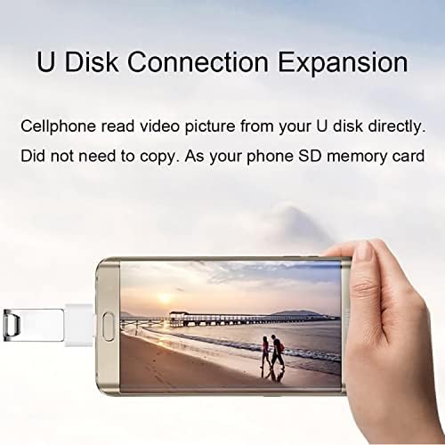 USB-C ženski do USB 3.0 muški adapter Kompatibilan sa vašim LG G7 + ThatQ višestrukim korištenjem pretvaranja dodavanja funkcija kao
