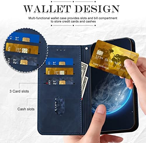 Yirranzd futrola za novčanik Samsung Galaxy S10 sa držačem kartice, PU kožna navlaka stalak za magnetno zatvaranje otporno na udarce