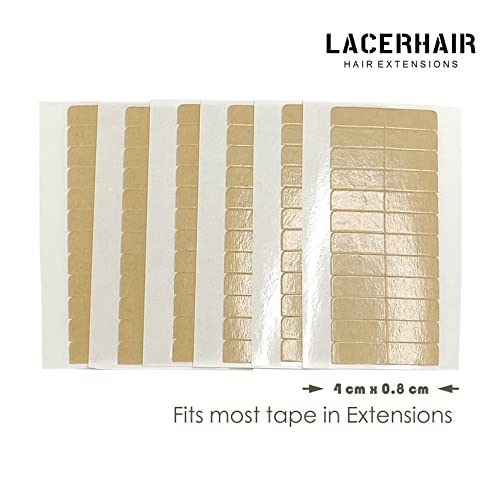 Lacer Replacement Tape jezičci dvostrani za traku u ekstenzijama za kosu 4 * 0,8 cm