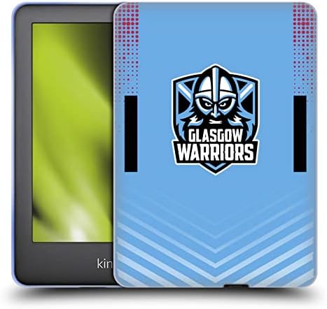 Dizajn kućišta za glavu zvanično licenciran Glasgow Warriors Away 2022/23 Crest Kit mekani gel futrola kompatibilna sa Kindle 10th Gen