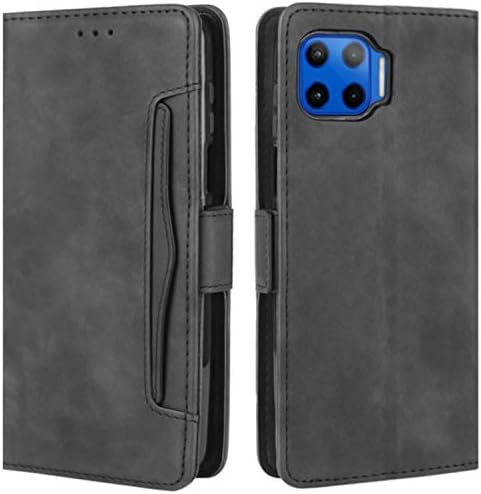 HualuBro Motorola One 5G Case, magnetna zaštita cijelog tijela otporna na udarce preklopna kožna Navlaka za novčanik sa držačem za