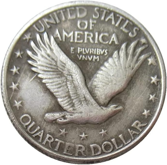 US 25 CENT stojeći liberty 1916. srebrna reproduktivna kovanica