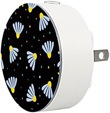 2 paket Plug-in Nightlight LED noćno svjetlo sa senzorom sumraka do zore za dječiju sobu, rasadnik, kuhinju, hodnik crtani Badminton