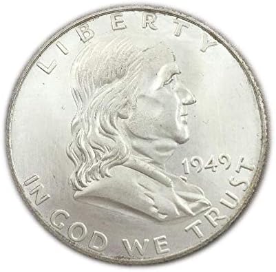 Ililirana sirovina 1949 US Franklin Free Sat 31 mm kovanica Kolemizirana kolekcija kolekcija kolekcija kolekcija kovanica