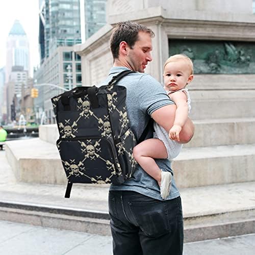 Runnearbear Pirate lobanje ruksak ruksak ruksak za bebe dečko ruksak rukpack peppy torba putni paket torba sa izoliranim džepovima za dijete